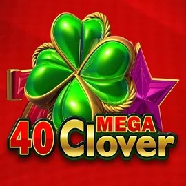 Slots logo of 40 Mega Clover from Amusnet Interactive at NV Casino