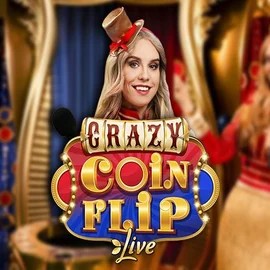 Try Crazy Coin Flip slot by Evolution on www.vvbi.nl – logo image