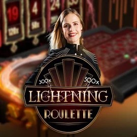 Lightning Roulette logo – Live Casino by Evolution at NV Casino