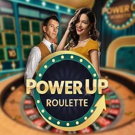 PowerUP Roulette logo – Live Casino by Pragmatic Play at NV Casino